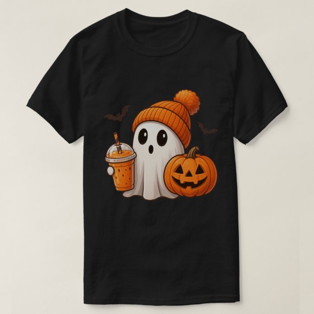 Camiseta Cosy Fall Halloween - Calabaza guanera (Diseño del anverso)