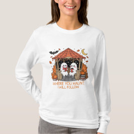 Camiseta Cosy Halloween Ghost Couple