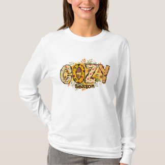 Camiseta Cosy Season Floral Long Sleeve