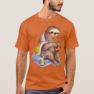 Camiseta Cosy Sloth en Blanket