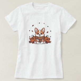 Camiseta Coszy Corgi SOLO BLANCO