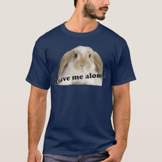 Camiseta Cota de conejo Déjame solo