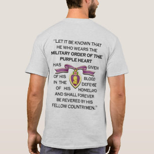 Camiseta "COTA DE CORAZÓN PÚRPURA"