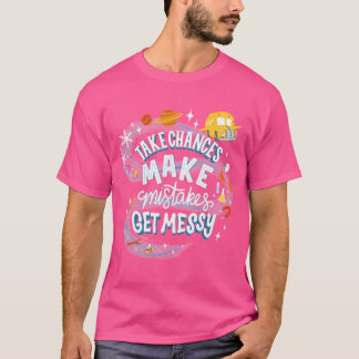 Camiseta Cota de Magic Schoolbus Frizzle vintage