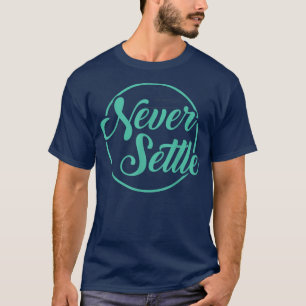Camiseta Cota de Nunca Establecer Diseño 