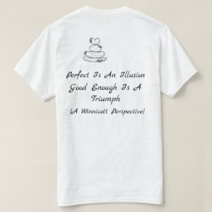 Camiseta Cota de Terapia Perfecto Es Una Ilusión Winnicott