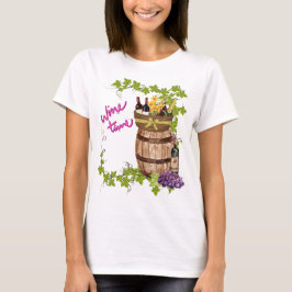 CAMISETA COTA DE VINO