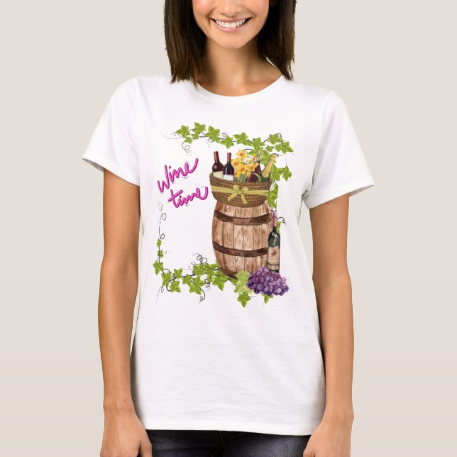 CAMISETA COTA DE VINO (Anverso)