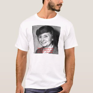 Camiseta Cota Helen Keller "Fe/ Fuerza" Cita de Sabiduría