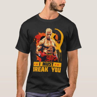 Camiseta Cota Ivan Drago Debo Romperte