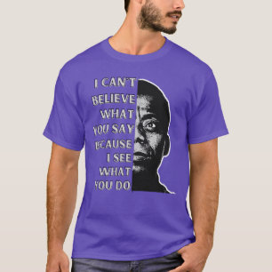 Camiseta Cota James Baldwin No puedo creer lo que dices por