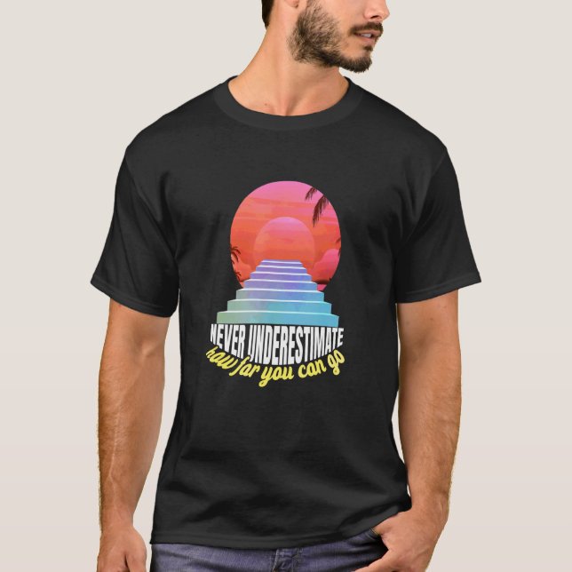 Camiseta Cotización Agradable Artísticamente Agitada (Anverso)