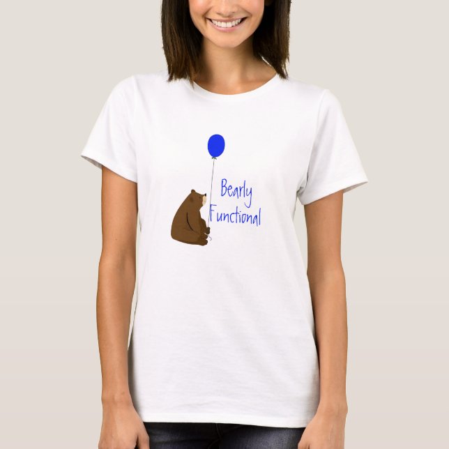 Camiseta Cotización Bearly Funcional, Fun Balloon Bear (Anverso)