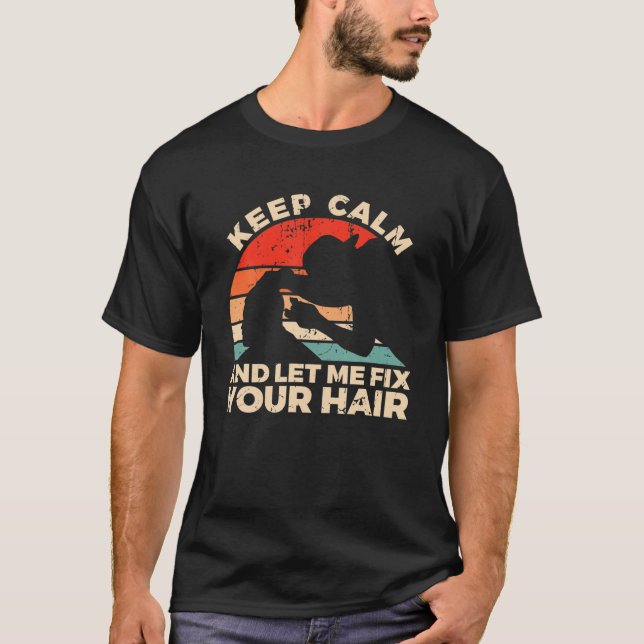 Camiseta Cotización De Barber Para Una Peluquería Sarcástic (Anverso)