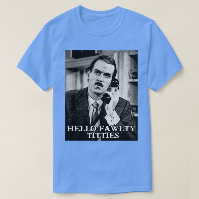 Camiseta Cotización de Basil Fawlty (Diseño del anverso)