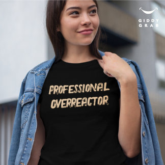 Camiseta Cotización de caracteres divertidos de reactor sup