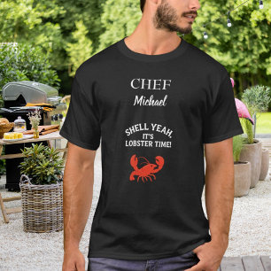 Camiseta Cotización de cocinero hecha por un chef de langos