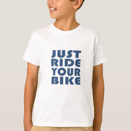Camiseta Cotización de la motivación de la bicicleta de mon