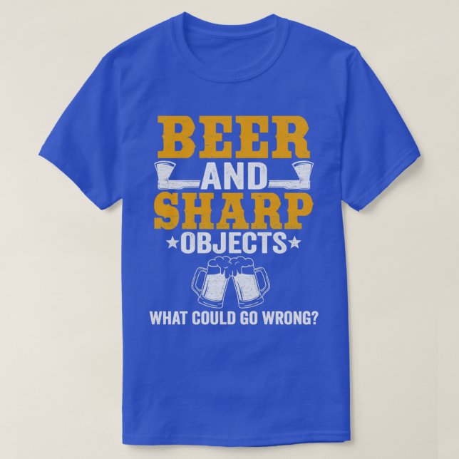 Camiseta Cotización De La Pérdida De Cerveza Y Objetos Shar (Diseño del anverso)