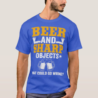 Camiseta Cotización De La Pérdida De Cerveza Y Objetos Shar