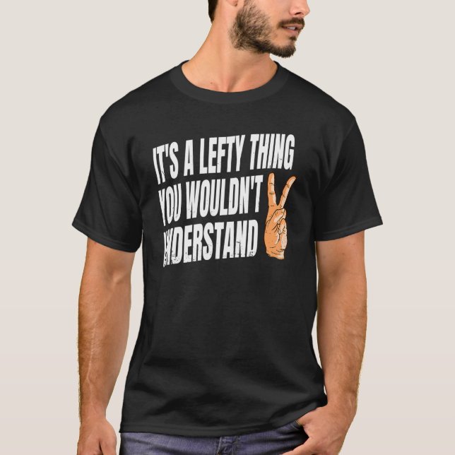 Camiseta Cotización De Lefty Para La Mano Izquierda (Anverso)