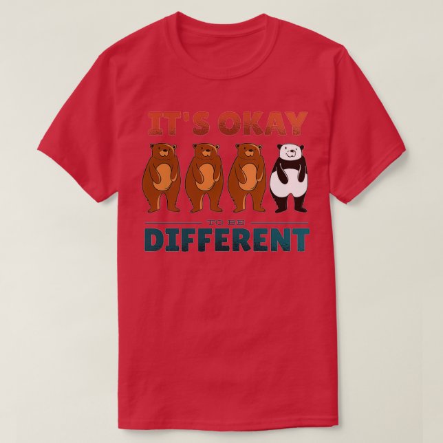 CAMISETA COTIZACIÓN DE LOS OSOS DIFERENTES 1 (Diseño del anverso)