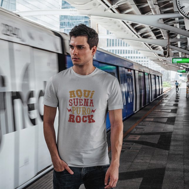 Camiseta Cotización de rock - Letras en español (Subido por el creador)