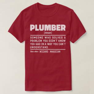 Camiseta Cotización del humor para la reparación de fontane