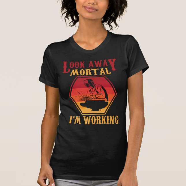Camiseta Cotización divertidísima Cotización Retro Empleado (Anverso)