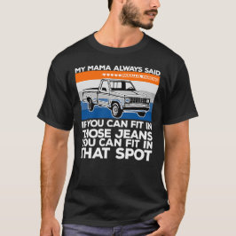 Camiseta Cotización humorística de estacionamiento paralelo