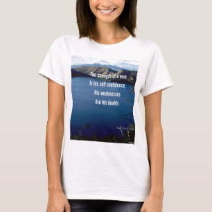 Camiseta Cotización motivada por la autoconfianza