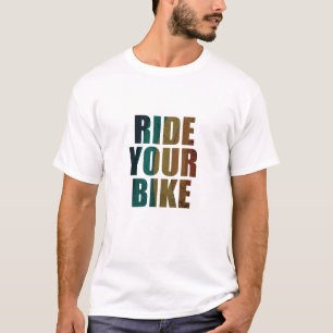 Camiseta Cotización motivadora de ciclismo de montaña