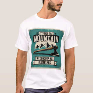 Camiseta Cotización Motivadora De Montaña Ax Adventure Vint