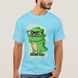 CAMISETA COTIZACIONES DEL MUNDO DE LOS DINOSAURIOS PREHISTÓ