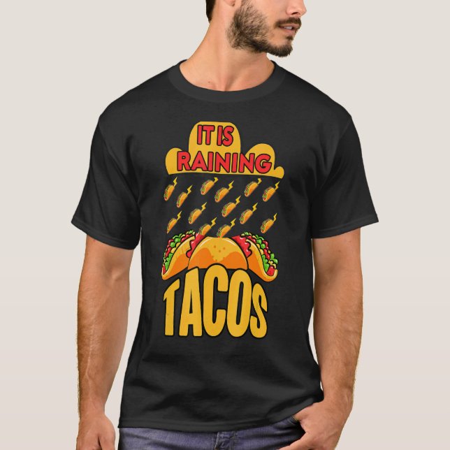 Camiseta cotizaciones Día nacional 1 de Tacos Lluvia (Anverso)