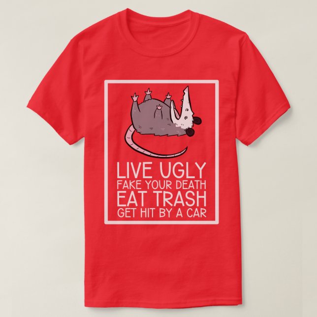Camiseta Cotizaciones Opossum (Diseño del anverso)