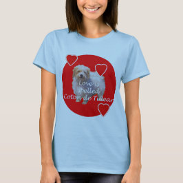Camiseta COTON de amor tulear