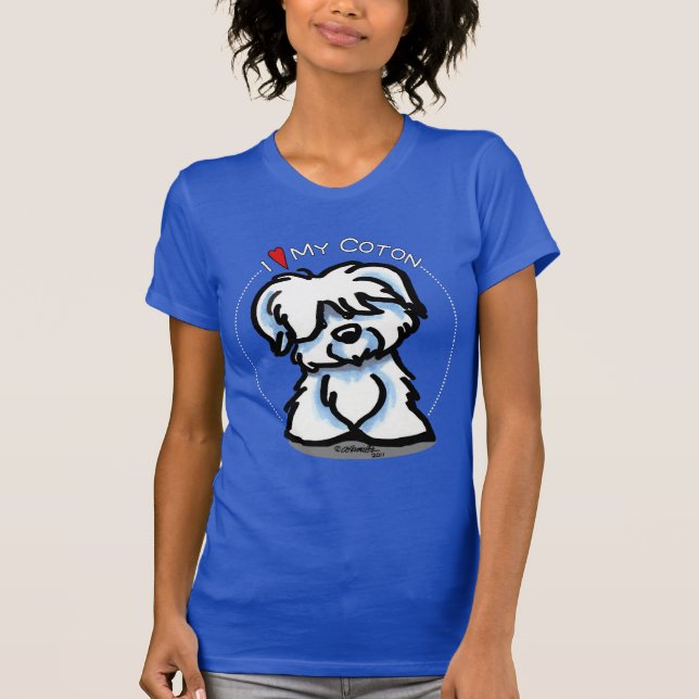 Camiseta Coton de Tulear Lover (Anverso)