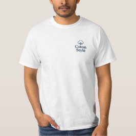 Camiseta Coton Stylé – French Minimalist Fashion T-Shirt 