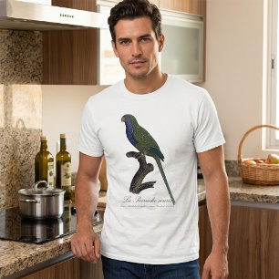 Camiseta Cotorra Argentina o Cotorra de Jardín, Myiopsitta 