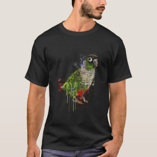 Camiseta Cotorra de Cheek Verde Loro Cotorra