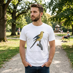 Camiseta Cotorra del Sol Joven o Aratinga solstitialis