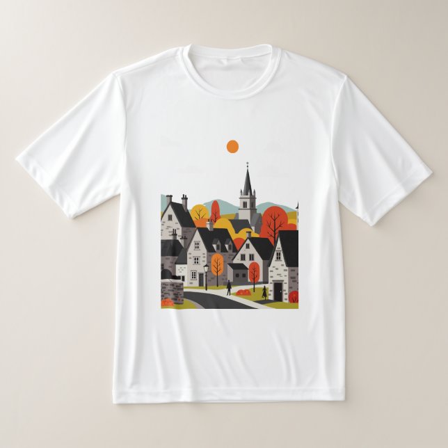 Camiseta Cottage neighborhood in England (Distribución)