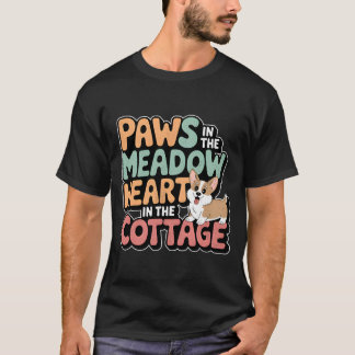Camiseta Cottagecore Corgi