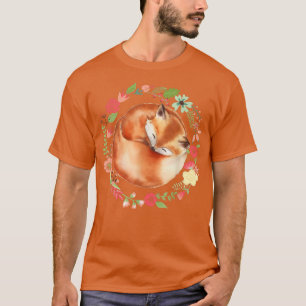 Camiseta Cottagecore De Naturaleza Celeste Aesth