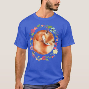 Camiseta Cottagecore De Naturaleza Celeste Aesth