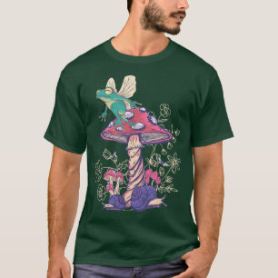 Camiseta Cottagecore Fungi Fairycore Estético De Hongo Mush