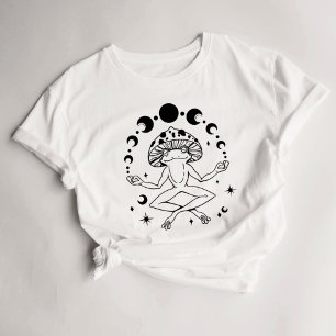 Camiseta Cottagecore Mushroom Frog Fairycore