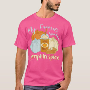 Camiseta Cottagecore Temporada favorita Calabaza Spice Past