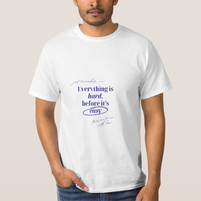 Camiseta Cotton Soft Tshirt (Anverso)
